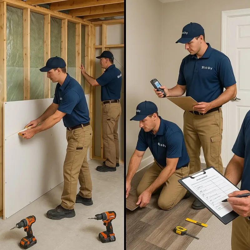 Repairs and Reconstruction process in Wilkes County, NC