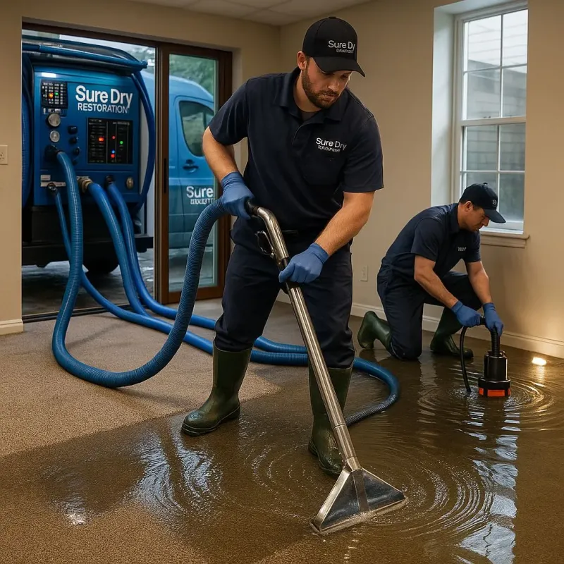 Water Extraction and Removal process in Wilkes County, NC